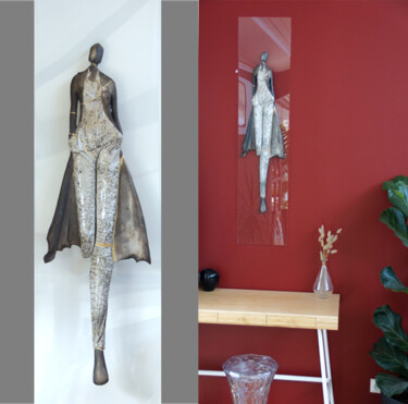 Sculpture titled "Hellen/mannequin-Cr…" by Laurence Tellier, Original Artwork, Ceramics