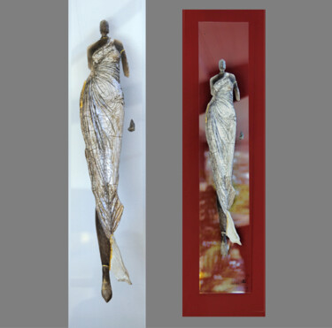 Escultura titulada "Emma/mannequin-Créa…" por Laurence Tellier, Obra de arte original, Cerámica