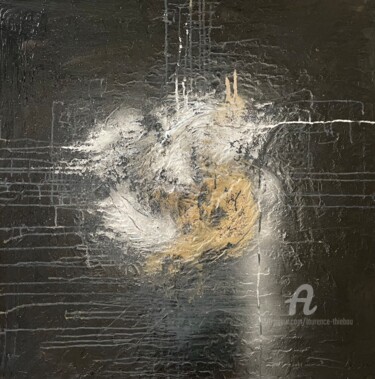 Картина под названием "Univers" - Laurence Thiebau, Подлинное произведение искусства, Акрил Установлен на Деревянная рама дл…