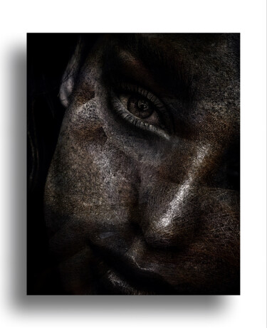 Digital Arts titled "DEEP SOUL 69" by Laurence Verney, Original Artwork, Manipulated Photography Mounted on Aluminium