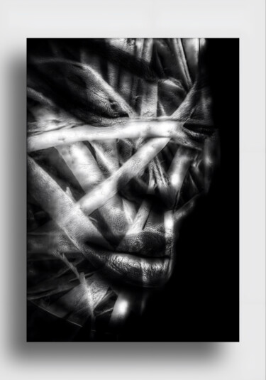 Digital Arts titled "DEEP SOUL 87" by Laurence Verney, Original Artwork, Manipulated Photography Mounted on Aluminium