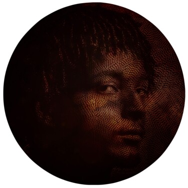 Arts numériques intitulée "DEEP SOÛL 129" par Laurence Verney, Œuvre d'art originale, Photographie manipulée Monté sur Alumi…
