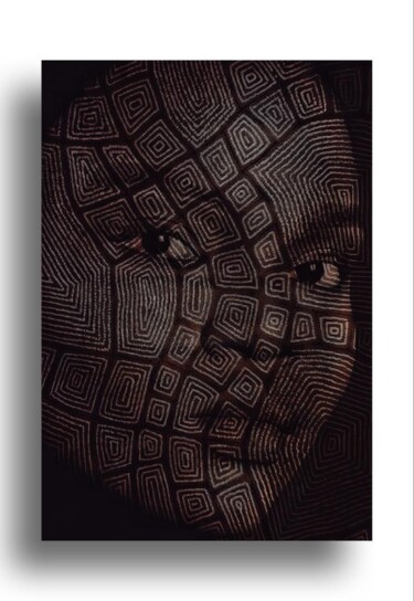 Digitale Kunst mit dem Titel "DEEP SOUL 137" von Laurence Verney, Original-Kunstwerk, Manipulierte Fotografie Auf Plexiglas…