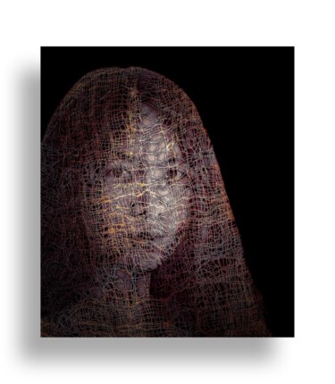 Digitale Kunst getiteld "DEEP SOUL 141" door Laurence Verney, Origineel Kunstwerk, Gemanipuleerde fotografie Gemonteerd op P…