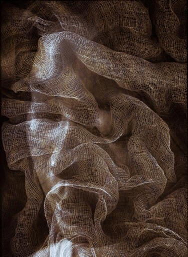 Digitale Kunst mit dem Titel "DEEP SOUL 146" von Laurence Verney, Original-Kunstwerk, Manipulierte Fotografie Auf Aluminium…