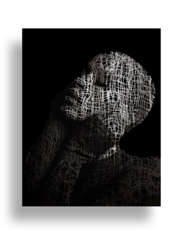 Digitale Kunst getiteld "DEEP SOUL 147" door Laurence Verney, Origineel Kunstwerk, Gemanipuleerde fotografie Gemonteerd op A…