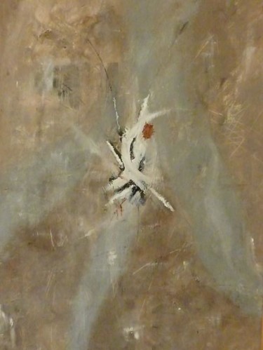 Peinture intitulée "Danse blanche" par Laurence Girerd, Œuvre d'art originale
