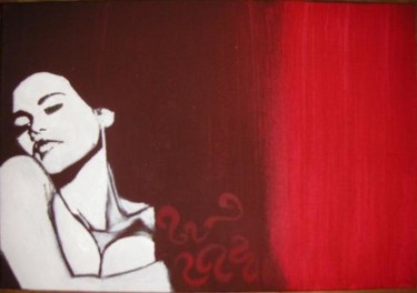 Painting titled "Elle" by Laurène Patriarca, Original Artwork