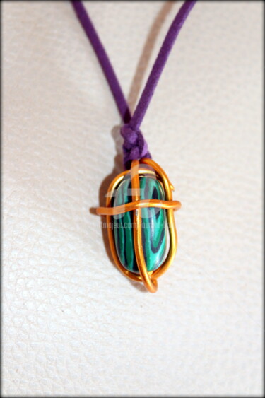 Le Scarabée Egyptien Design intitulée "Le Scarabée Egyptien" par Laurent Boron, Œuvre d'art originale, Bijoux
