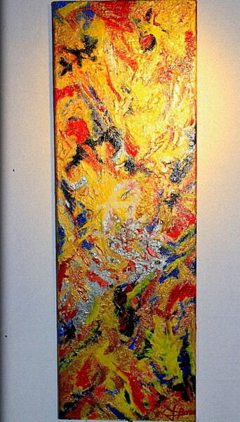 Malarstwo zatytułowany „FRAGRANCE Coloré” autorstwa Laurent Boron, Oryginalna praca, Olej