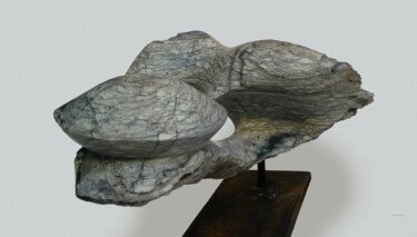Скульптура под названием "Sans titre II" - Laurent Boucheron, Подлинное произведение искусства, Камень