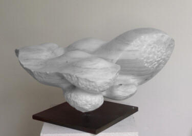 「Nuage」というタイトルの彫刻 Laurent Boucheronによって, オリジナルのアートワーク, ストーン