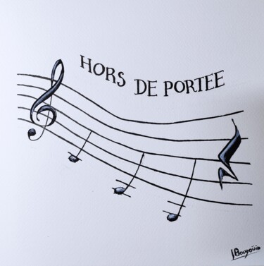"Hors de portée" başlıklı Tablo Laurent Bougouin tarafından, Orijinal sanat, Akrilik