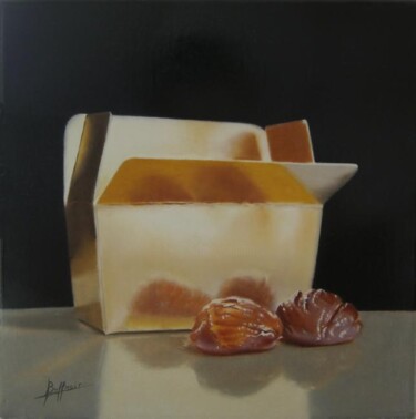 Peinture intitulée "glaçés les marrons !" par Laurent Buffnoir, Œuvre d'art originale