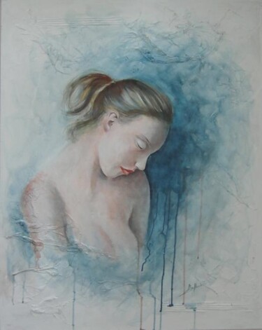Peinture intitulée "Zélia" par Laurent Buffnoir, Œuvre d'art originale