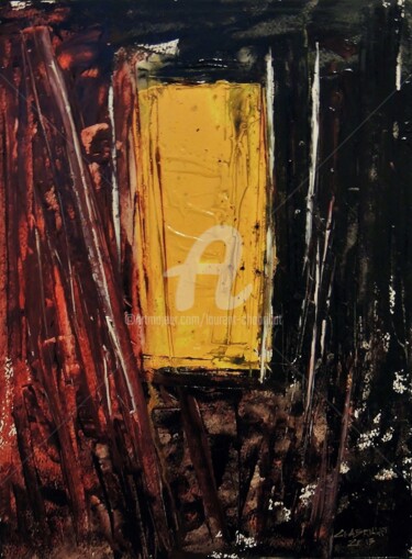 Pittura intitolato "Rectangle" da Laurent Chabrillat, Opera d'arte originale, Acrilico