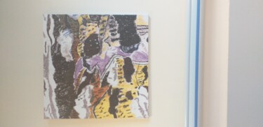 Peinture intitulée "Vallée au pastel gr…" par Laurent Costes, Œuvre d'art originale, Pastel