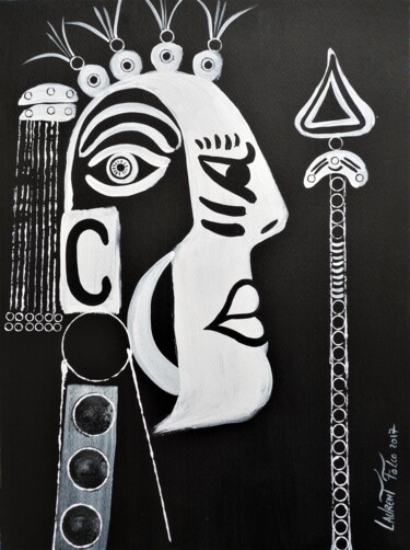 绘画 标题为“Africa number 1.” 由Laurent Folco, 原创艺术品, 丙烯