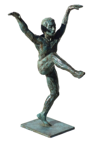 Sculpture intitulée "Danseur" par Laurent Frontère, Œuvre d'art originale, Bronze