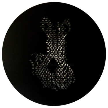 Картина под названием "STRIPE" - Laurent Gros, Подлинное произведение искусства, Цифровая живопись