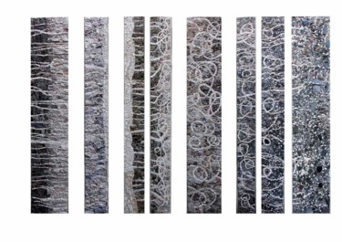 "Progression minérale" başlıklı Heykel Laurent Hunzinger tarafından, Orijinal sanat, Mozaik