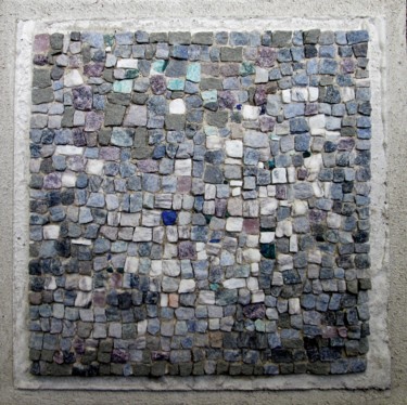 Instalação intitulada "40x40-lazulit.jpg" por Laurent Hunzinger, Obras de arte originais