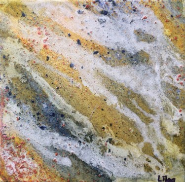 Peinture intitulée "Marble Powder" par Laurent Magrez (LMag), Œuvre d'art originale, Acrylique