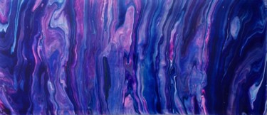 Peinture intitulée "Purple Pleasure" par Laurent Magrez (LMag), Œuvre d'art originale, Acrylique