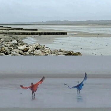 Photographie intitulée "Mer" par Laurent Mayer, Œuvre d'art originale, Photographie non manipulée