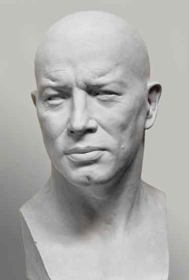 雕塑 标题为“portrait-2.jpg” 由Laurent Mc, 原创艺术品, 石膏