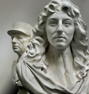 Sculpture intitulée "Louis XIV jeune, au…" par Laurent Mc, Œuvre d'art originale