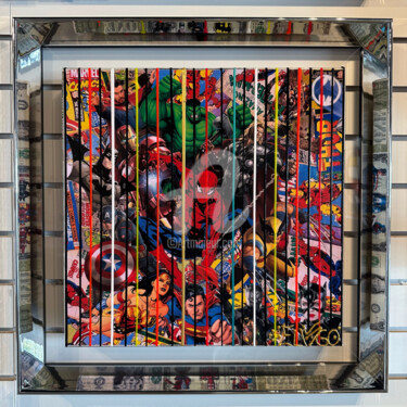 Картина под названием "Marvel" - Elmago, Подлинное произведение искусства, Акрил