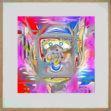 Digitale Kunst mit dem Titel "B31...peinture numé…" von Laurent Pradat, Original-Kunstwerk, Digitale Malerei