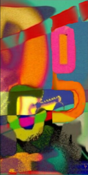 Arts numériques intitulée "19f...création numé…" par Laurent Pradat, Œuvre d'art originale, Travail numérique 2D