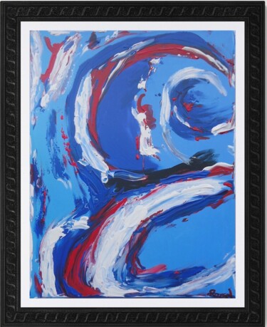 Painting titled "Infinity" by L Roussel, Original Artwork, Acrylic