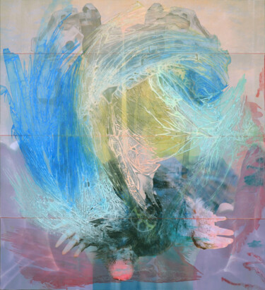 Pintura titulada "Taupe - Série Aspir…" por Laurent Valera, Obra de arte original, Tinta Montado en Otro panel rígido