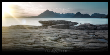 Photography titled "Linears Elgol" by Laurent Virzi, Original Artwork, Digital Photography