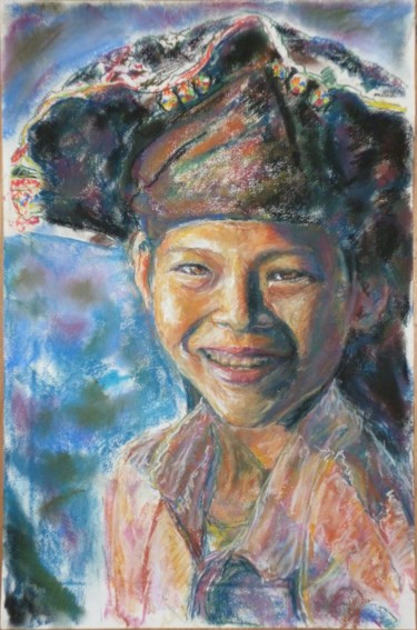 "vietnamienne_pastel…" başlıklı Tablo Laurent Wicker tarafından, Orijinal sanat
