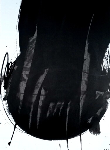 Peinture intitulée "Ink n°1501" par Laurent Koller, Œuvre d'art originale, Encre