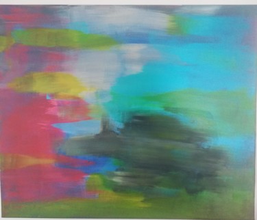Painting titled "Colors" by Lauriane Desbans, Original Artwork, Acrylic