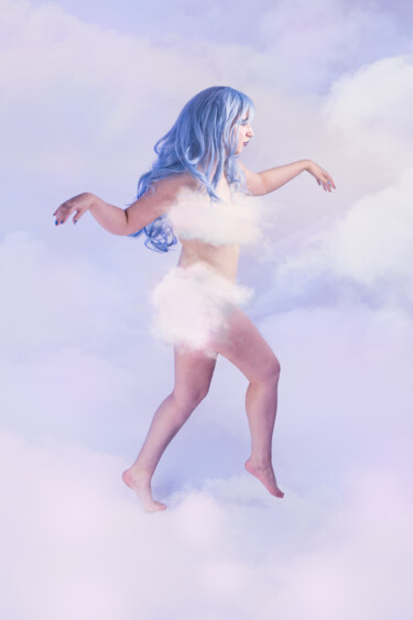 Fotografie mit dem Titel "Angel" von Laurie Plaquet (La Photografolle), Original-Kunstwerk, Manipulierte Fotografie Auf Alum…
