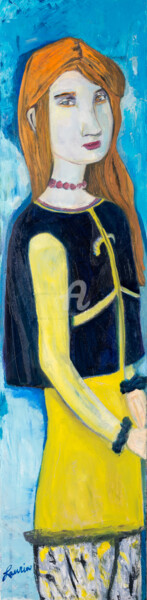 Peinture intitulée "LA BOHÊME" par Laurin, Œuvre d'art originale, Huile