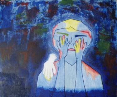 Malerei mit dem Titel "Du bist nicht allein" von Lauri, Original-Kunstwerk