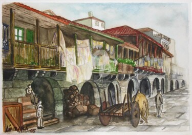 Painting titled "Soportais do Berbés…" by Láuzara, Original Artwork