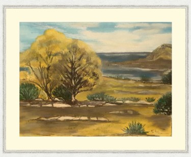 Pintura intitulada "Mallorca" por Sigrid Helmlinger, Obras de arte originais, Acrílico