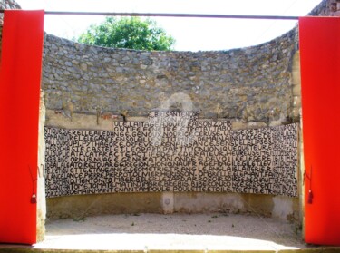 Installation intitulée "L'Art et la matière…" par Thierry Laverge, Œuvre d'art originale