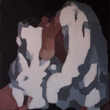 Peinture intitulée "Sans titre 5" par Daniel Laviec, Œuvre d'art originale, Huile