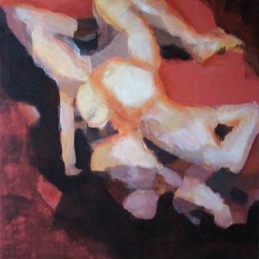 Peinture intitulée "Sans titre 7" par Daniel Laviec, Œuvre d'art originale, Huile