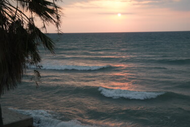 Fotografie mit dem Titel "Sunset at Sea" von Lavinia, Original-Kunstwerk, Nicht bearbeitete Fotografie