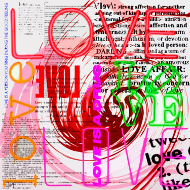 Digital Arts titled "love" by Lawrence, Original Artwork, Digital Painting